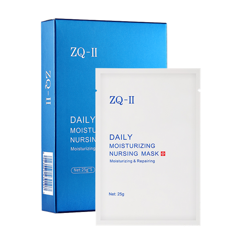 ZQ-II Daily Moisturizing Nursing Mask Маска увлажняющая, 25гх5шт