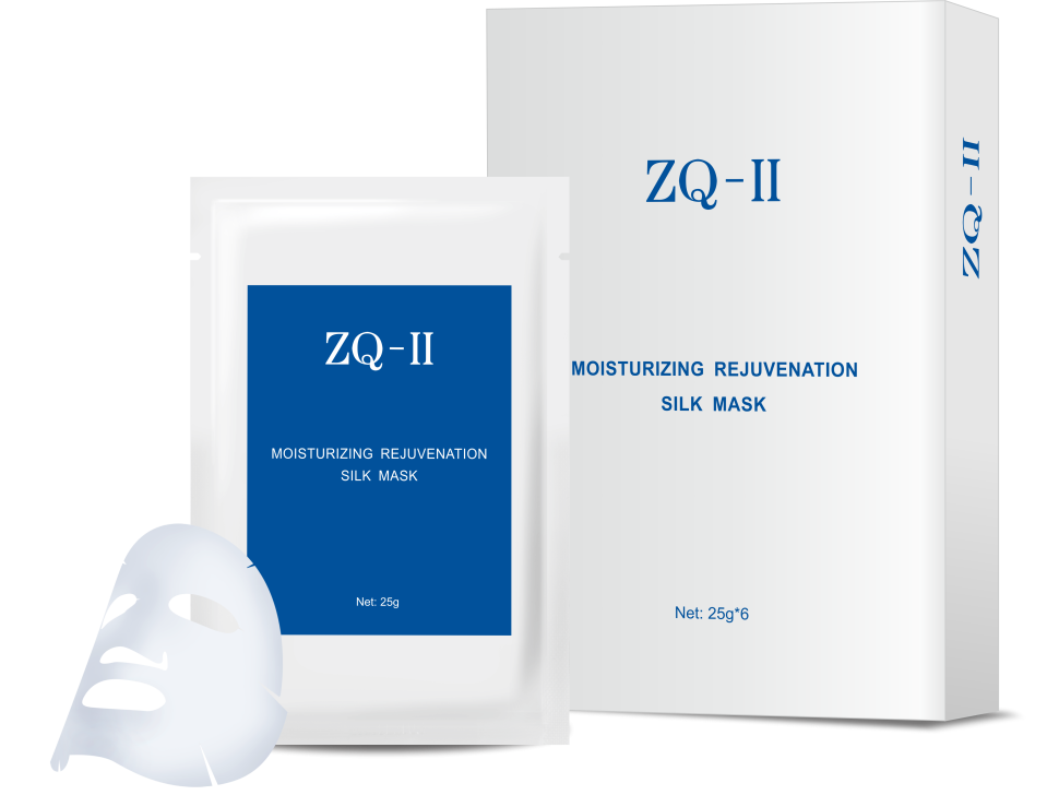 ZQ-II Moisturizing Rejuvenation Silk Mask Маска увлажняющая и омолаживающая, 25гх6шт