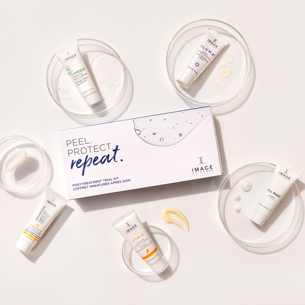 Набор для поспилингового ухода Post-Treatment Tril Kit.