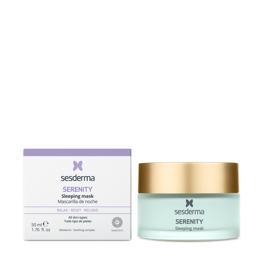 SERENITY Sleeping mask - Маска ночная для лица, 50 мл