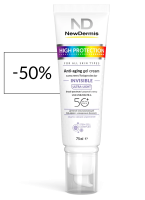 HIGH PROTECTION INVISIBLE — Дневной омолаживающий гель-крем c невидимым финишем SPF 50+ PPD 24,75мл СРОК 01.2026