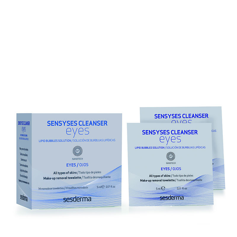 SENSYSES Cleanser EYES- Салфетки для снятия макияжа с глаз, Sesderma (Сесдерма)