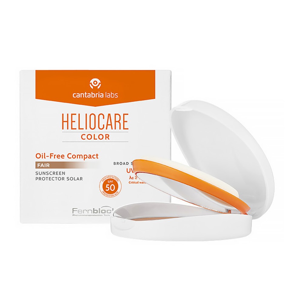 HELIOCARE Oil Free-Крем-пудра компактная с SPF50 для ж/кожи( Светлый натуральный )10г
