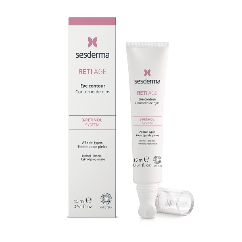RETI AGE Eye contourgel Гель для зоны вокруг глаз антивозрастной 15мл(CERAMIC APPLICATOR)