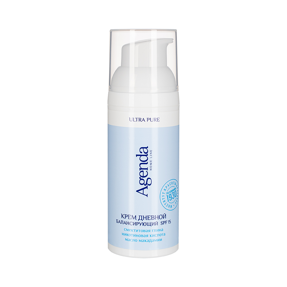 ULTRA PURE HOME LINE Крем дневной балансирующий SPF15, 50 мл