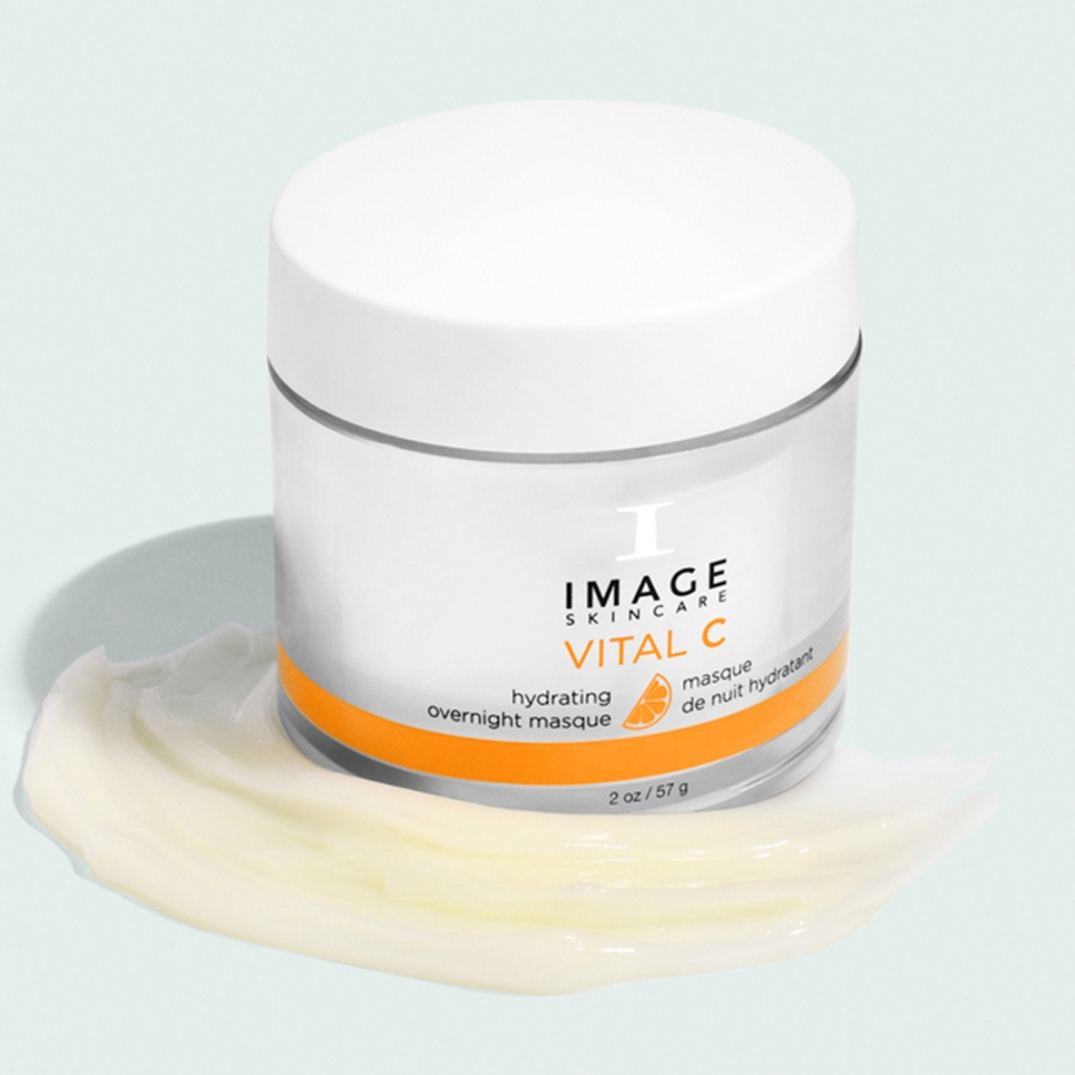VITAL C Hydrating Overnight Masque - Ночная маска с витамином С и малахитом, 57мл