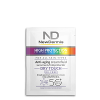 Саше NewDermis DRY TOUCH Дневной омолаживающий крем-флюид c матирующим эффектом SPF 50+ PPD 24, 4мл - 1шт
