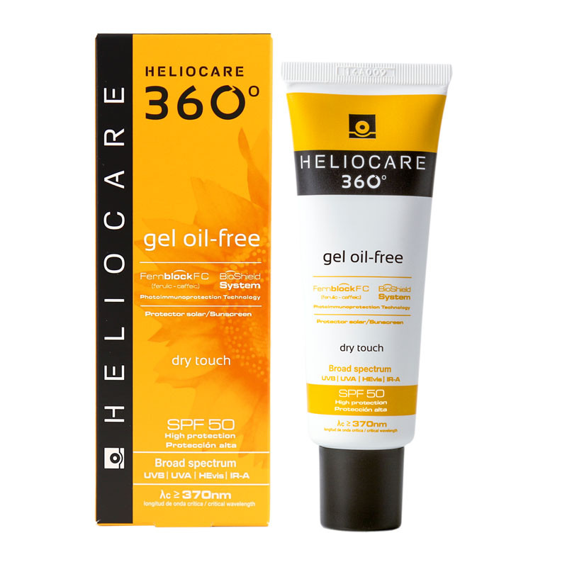 HELIOCARE 360* Gel Dry Touch - Солнцезащитный гель с SPF50 50мл, Cantabria labs