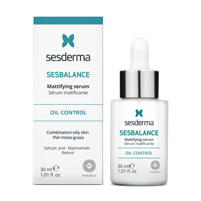 SESBALANCE Mattifying serum - Сыворотка себорегулирующая с матирующим эффектом, 30мл.