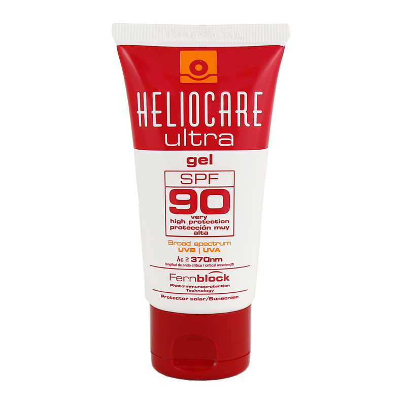 HELIOCARE Ultra 90 Gel SPF50+ Sunscreen - Солнцезащитный гель с SPF50+ 50мл, Cantabria labs