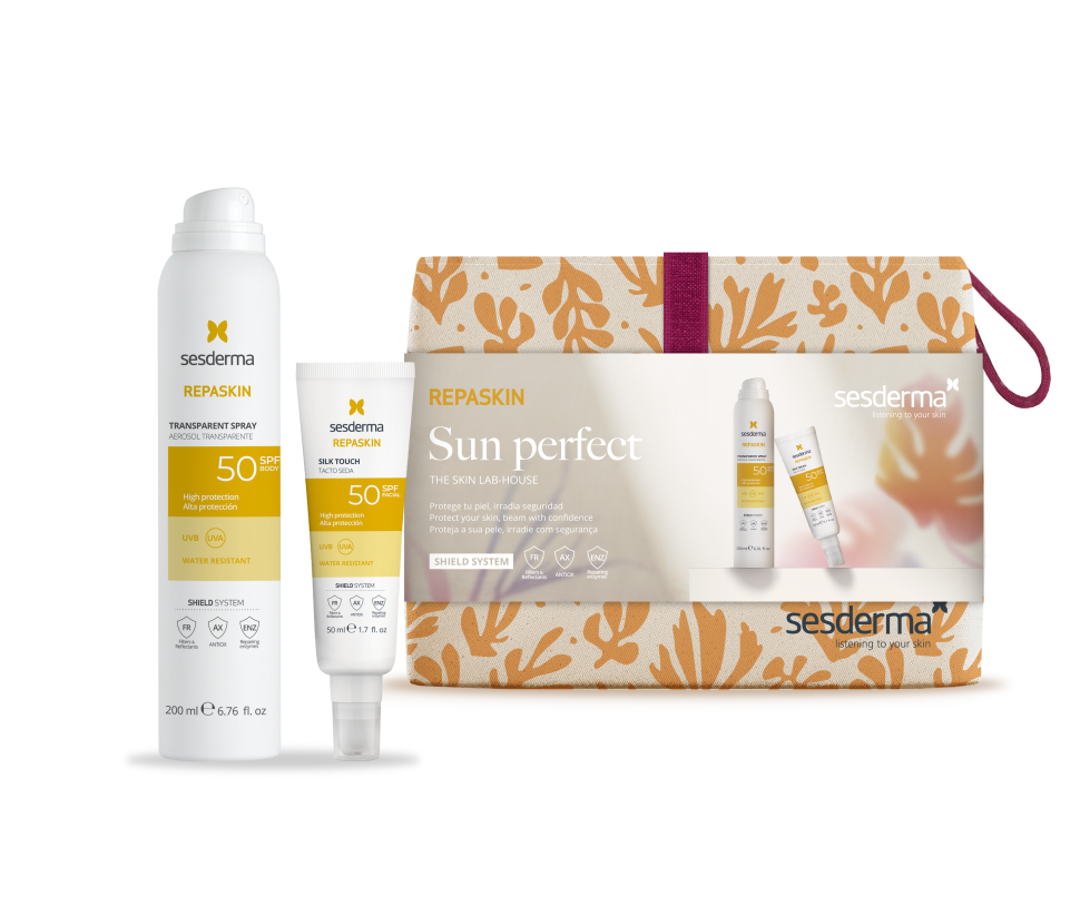 ПРОМОНАБОР SESDERMA: REPASKIN Silk Touch + REPASKIN Transparent Spray