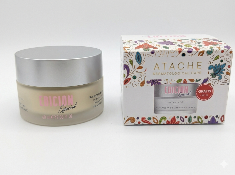 ATACHE VITAL AGE Antiage V~B3 Wrinkle Attack Крем с ретинолом и ниацинамидом (60 мл)