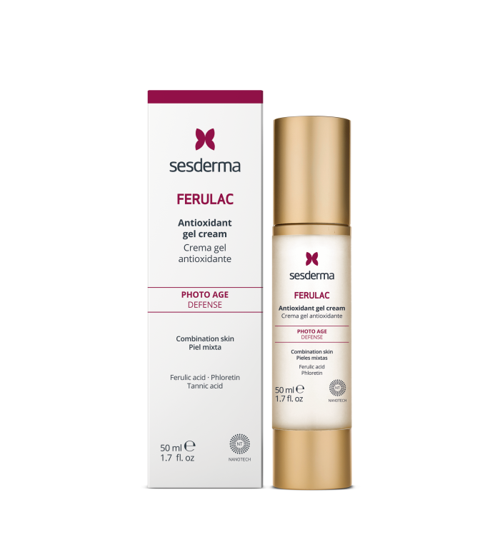 FERULAC Antioxidant gel cream - Крем-гель антиоксидантный для лица 50 мл