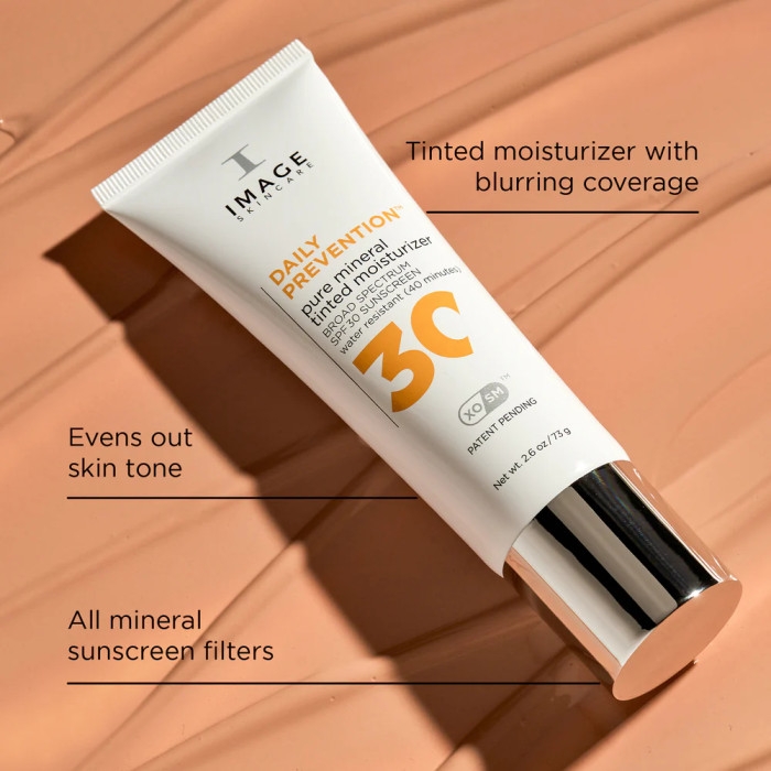 DAILY PREVENTION Pure Mineral Tinted Moisturizer SPF30+ - Тонирующий дневной крем, 73г [M].