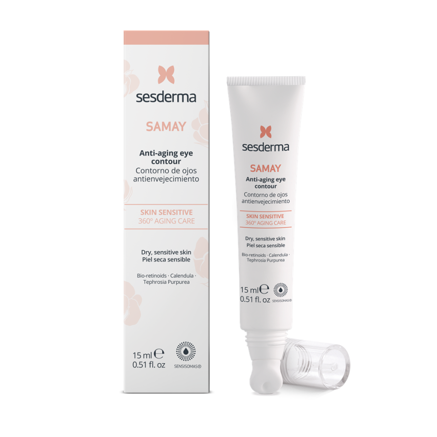 SAMAY Anti-aging eye contour cream - Крем контур антивозраст д/зоны вокруг глаз,15 мл CERAMIC APP[M}