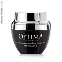 OPTIMA - Дневной крем против морщин тройного действия, 55 мл (keen)