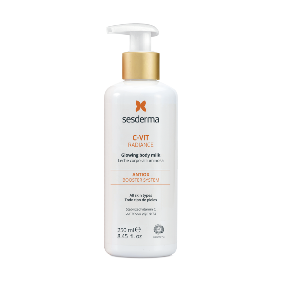 C-VIT RADIANCE Glowing body milk – Молочко для тела для сияния кожи, 250 мл
