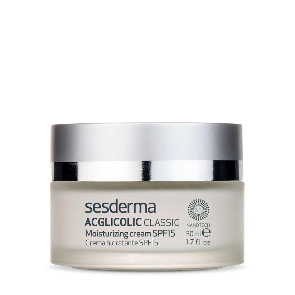 ACGLICOLIC CLASSIC Moisturizing cream SPF 15 – Крем увлажняющий с гликолевой кислотой СЗФ15,50 мл. [M]