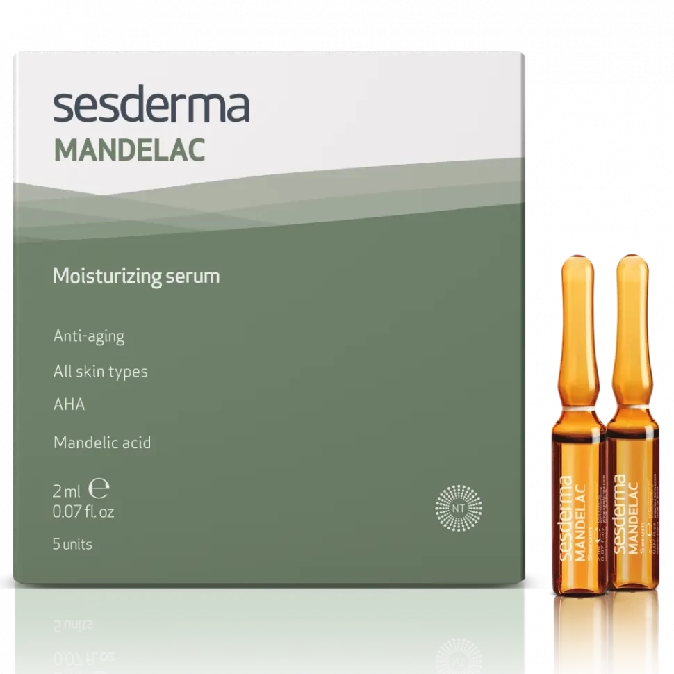 MANDELAC Moisturizing serum – Сыворотка увлажняющая, 5 шт. по 2 мл 10/23