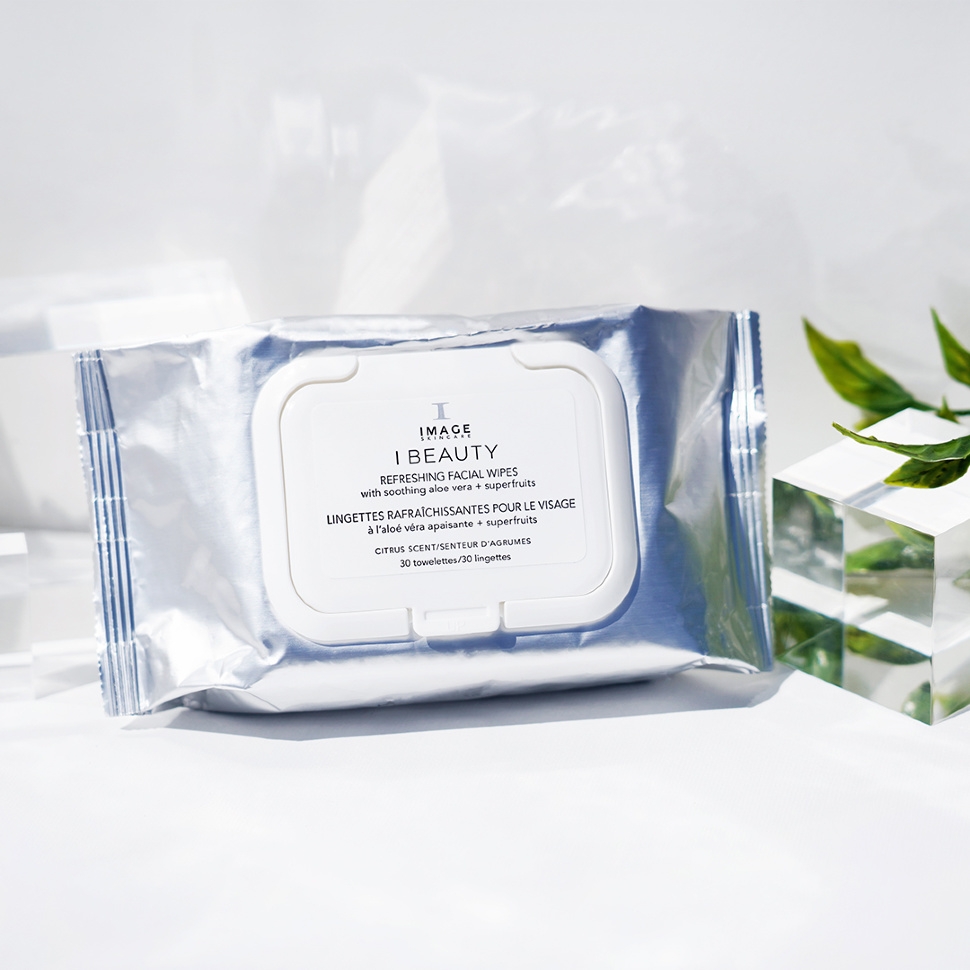 I-BEAUTY Refreshing Facial Wipes - Очищающие салфетки для лица, 30 шт [M].
