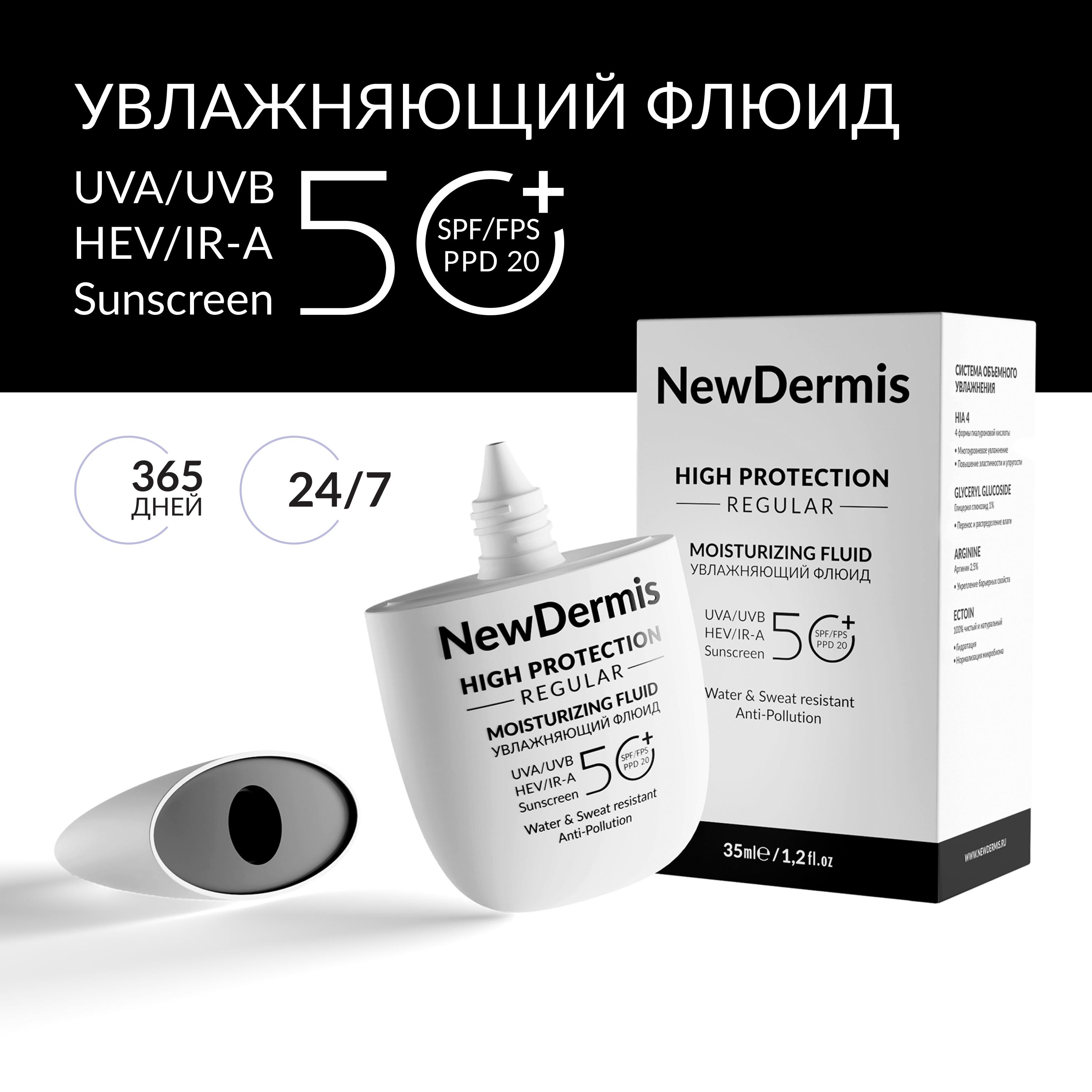НОВЫЙ УВЛАЖНЯЮЩИЙ ФЛЮИД С SPF 50+ PPD 20 ОТ NEWDERMIS — УЖЕ В ПРОДАЖЕ!